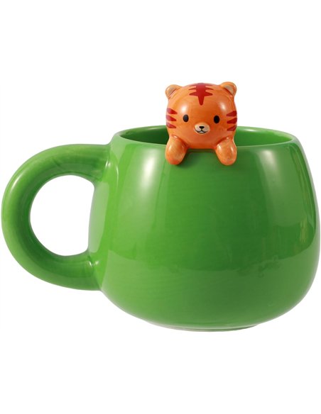 Tasse en Céramique avec breloque TIGER - Itotal
