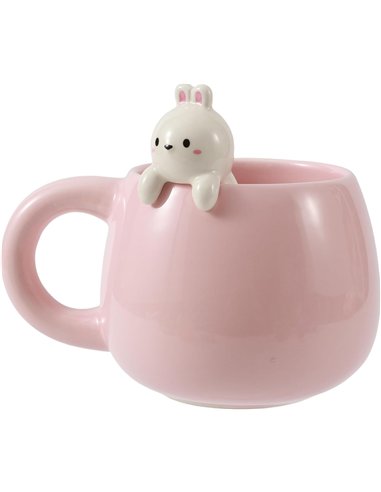 Tasse en Céramique avec breloque BUNNY - itotal