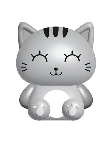 Anti-stress chat gris - itotal