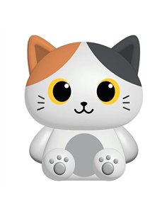 Anti-stress chat blanc et orange - itotal