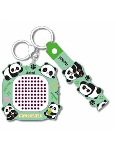 Porte-clés puzzle panda - itotal