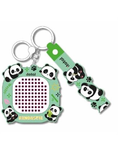 Porte-clés puzzle panda - itotal