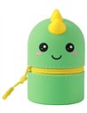 Mini trousse en silicone kawaii - dinosaure - itotal