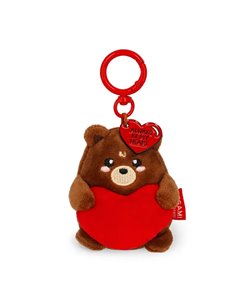 PLUSH KEY RING - SUPER SOFT! - TINY - TEDDY BEAR - Legami
