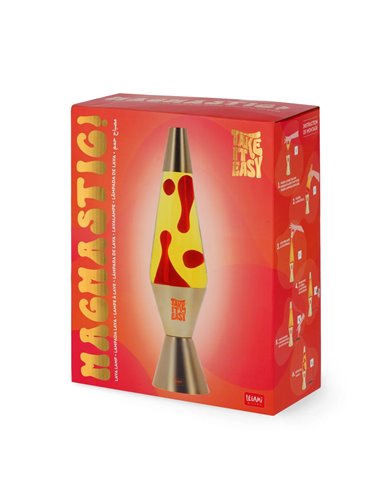Lampe à Lave Gold - Magmastic! - LEGAMI
