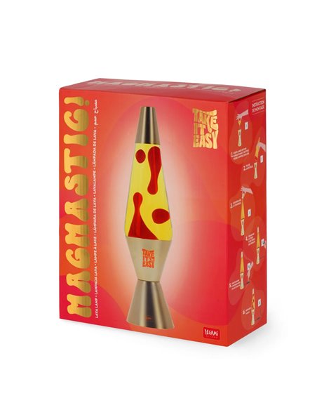 Lampe à Lave Gold - Magmastic! - LEGAMI