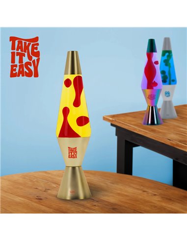 Lampe à Lave Gold - Magmastic! - LEGAMI