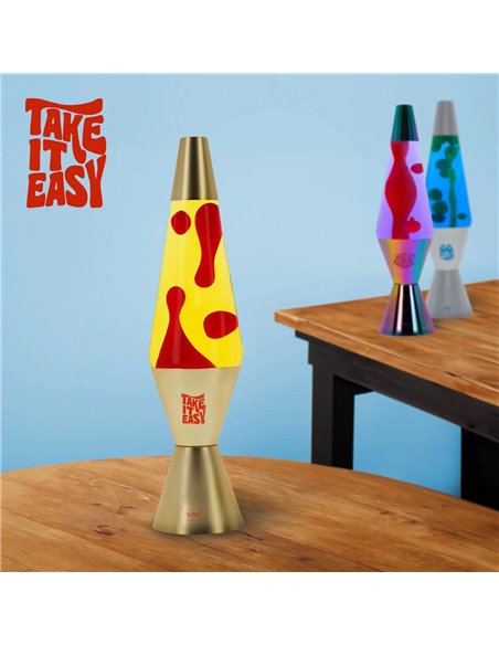 Lampe à Lave Gold - Magmastic! - LEGAMI