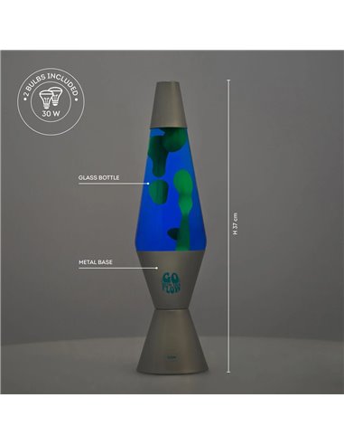Lampe à Lave Silver - Magmastic! - LEGAMI