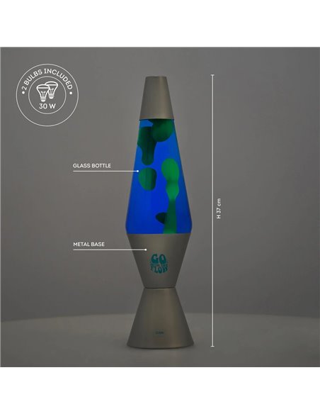 Lampe à Lave Silver - Magmastic! - LEGAMI
