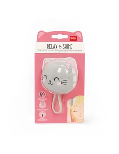 Brosse pour Cuir Chevelu et Shampoing - Relax & Shine KITTY - LEGAMI 2