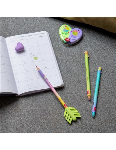 Set de 2 Stylos à Encre effaçables - SECRET HTS I LOVE YOU 2026 - Edition limitée St Valentin 2026 - LEGAMI