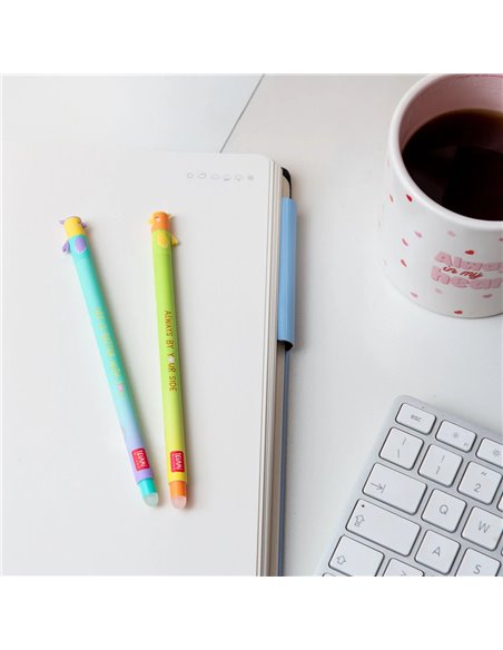 Set de 2 Stylos à Encre effaçables - SECRET HTS I LOVE YOU 2026 - Edition limitée St Valentin 2026 - LEGAMI