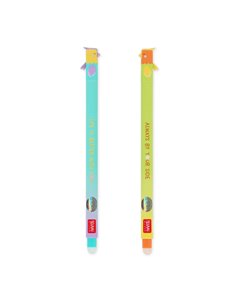 Set de 2 Stylos à Encre effaçables - SECRET HTS I LOVE YOU 2026 - Edition limitée St Valentin 2026 - LEGAMI 2