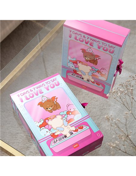 Boîte avec 7 Surprises - 7 Days & 7 Ways to Say I Love You- Saint Valentin 2026 - Legami