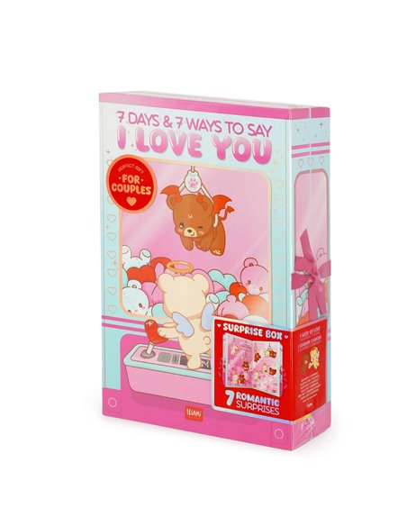Boîte avec 7 Surprises - 7 Days & 7 Ways to Say I Love You- Saint Valentin 2026 - Legami
