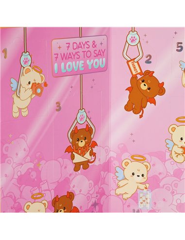 Boîte avec 7 Surprises - 7 Days & 7 Ways to Say I Love You- Saint Valentin 2026 - Legami