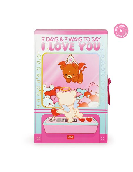 Boîte avec 7 Surprises - 7 Days & 7 Ways to Say I Love You- Saint Valentin 2026 - Legami