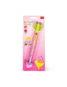 Crayon avec deux Gommes Parfumées - Go Cupid! - Saint Valentin 2026 - Legami