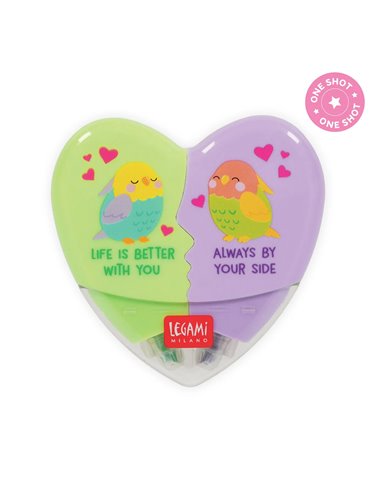 Surligneur 2 en 1 - Heartlighter - Saint Valentin 2026 - Legami