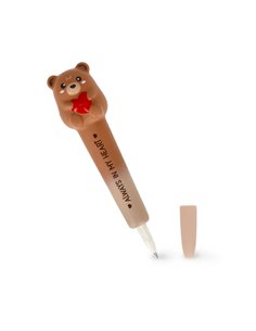 Stylo Gel Anti-stress teddy bear - Edition limitée St Valentin - LEGAMI 2