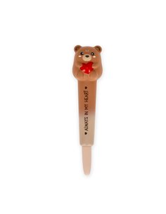 Stylo Gel Anti-stress teddy bear - Edition limitée St Valentin - LEGAMI