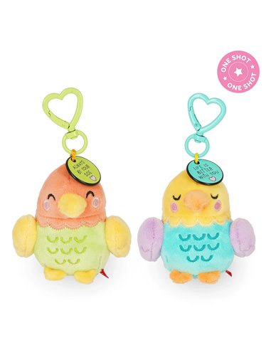 2 Porte-clés avec Peluche - Super Soft! - Tiny - Saint Valentin 2026 - LEGAMI