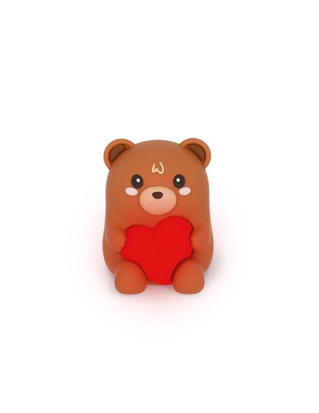 Taille-crayon Lumineux Avec Réservoir - Teddy Bear - Sharpening is Magic - Saint Valentin 2026 - Legami