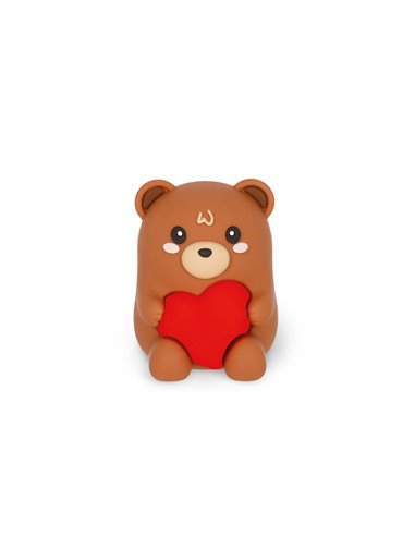 Taille-crayon Lumineux Avec Réservoir - Teddy Bear - Sharpening is Magic - Saint Valentin 2026 - Legami