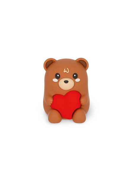 Taille-crayon Lumineux Avec Réservoir - Teddy Bear - Sharpening is Magic - Saint Valentin 2026 - Legami
