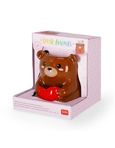 CERAMIC PEN HOLDER - DESK FRIENDS - TEDDY BEAR - Legami 2