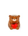 CERAMIC PEN HOLDER - DESK FRIENDS - TEDDY BEAR - Legami
