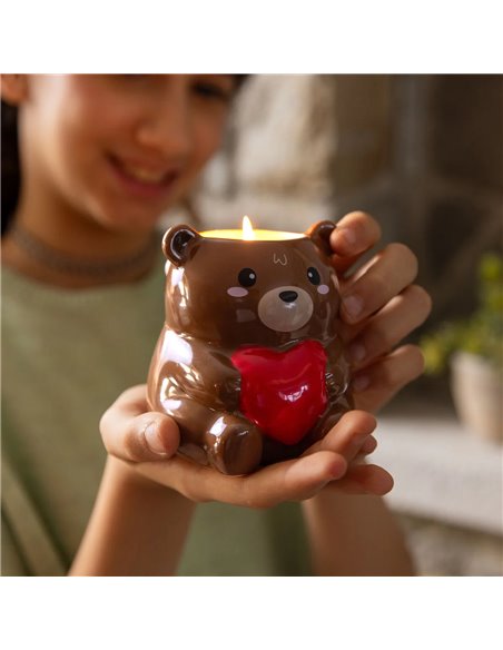 SCENTED CANDLE - TEDDY BEAR  BERRY KISS 250GR - Legami