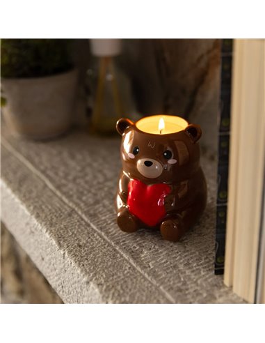 SCENTED CANDLE - TEDDY BEAR  BERRY KISS 250GR - Legami