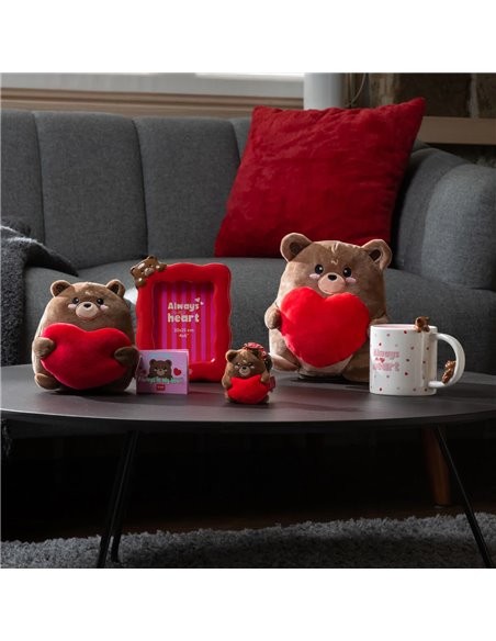 STONEWARE MUG - TOO CUTE TO HANDLE - TEDDY BEAR  350 ML - Legami