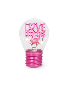 Lampe Décorative de Table en Forme d’Ampoule - Love is in the Air - Bulb Fiction - Saint Valentin 2026 - LEGAMI