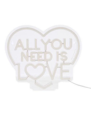 Lampe LED à Effet Néon - All You Need is Love - It’s a Sign - Saint Valentin 2026 - LEGAMI