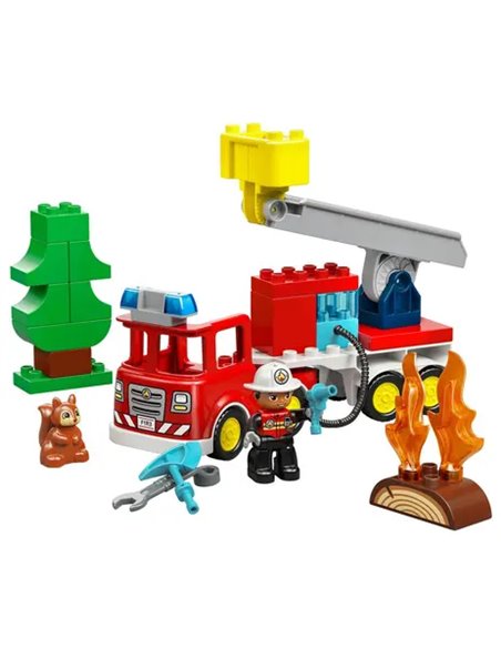 LEGO DUPLO MA VILLE 10473 - LE CAMION DE POMPIERS