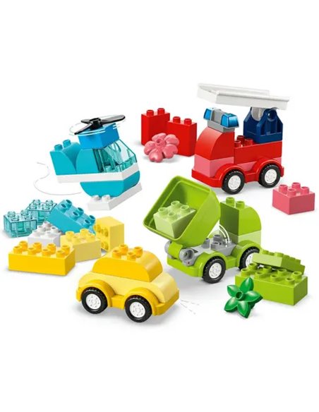 LEGO DUPLO MES PREMIERS PAS 10474 - LES VEHICULES CREATIFS