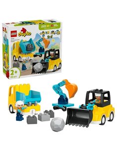 LEGO DUPLO MA VILLE 10475 - LES VEHICULES DE CHANTIER 3-EN-1 2