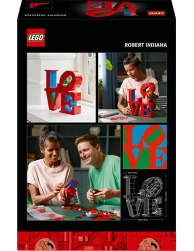 LEGO ART 31214 - LOVE SCULPTURE