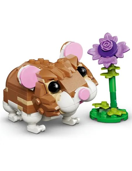LEGO CREATOR 31376 - L’ADORABLE HAMSTER ET LA FLEUR