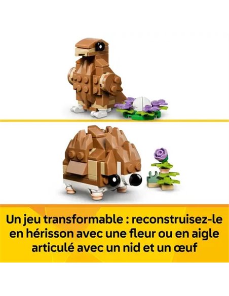 LEGO CREATOR 31376 - L’ADORABLE HAMSTER ET LA FLEUR