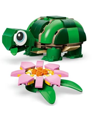 LEGO CREATOR 31377 - LA TORTUE ET LA FLEUR DE NENUPHAR