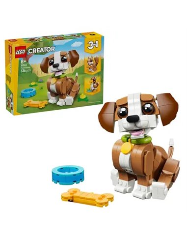 LEGO CREATOR 31382 - LES ADORABLES ANIMAUX : LE CHIOT JOUEUR