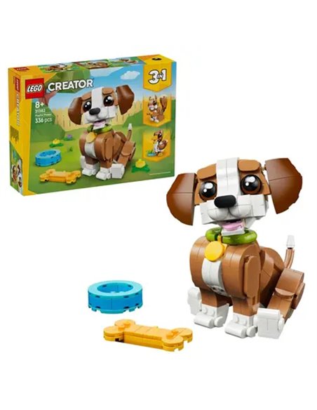 LEGO CREATOR 31382 - LES ADORABLES ANIMAUX : LE CHIOT JOUEUR