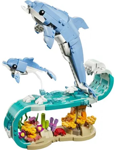 LEGO CREATOR 31385 - ANIMAUX MARINS : LES BEAUX DAUPHINS