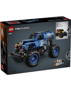 LEGO TECHNIC 42219 - MONSTER JAM™ GRAVE DIGGER™ - FEU ET GLACE 2