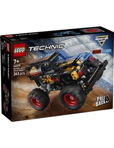 LEGO TECHNIC 42219 - MONSTER JAM™ GRAVE DIGGER™ - FEU ET GLACE