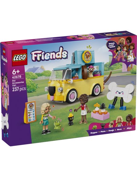 LEGO FRIENDS 42678 - LE VAN D’ACCESSOIRES POUR ANIMAUX